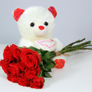 Teddy & Roses