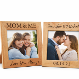 Wooden photo frames